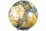 Polished Maligano Jasper Sphere - Top Quality Polishing #308796-1